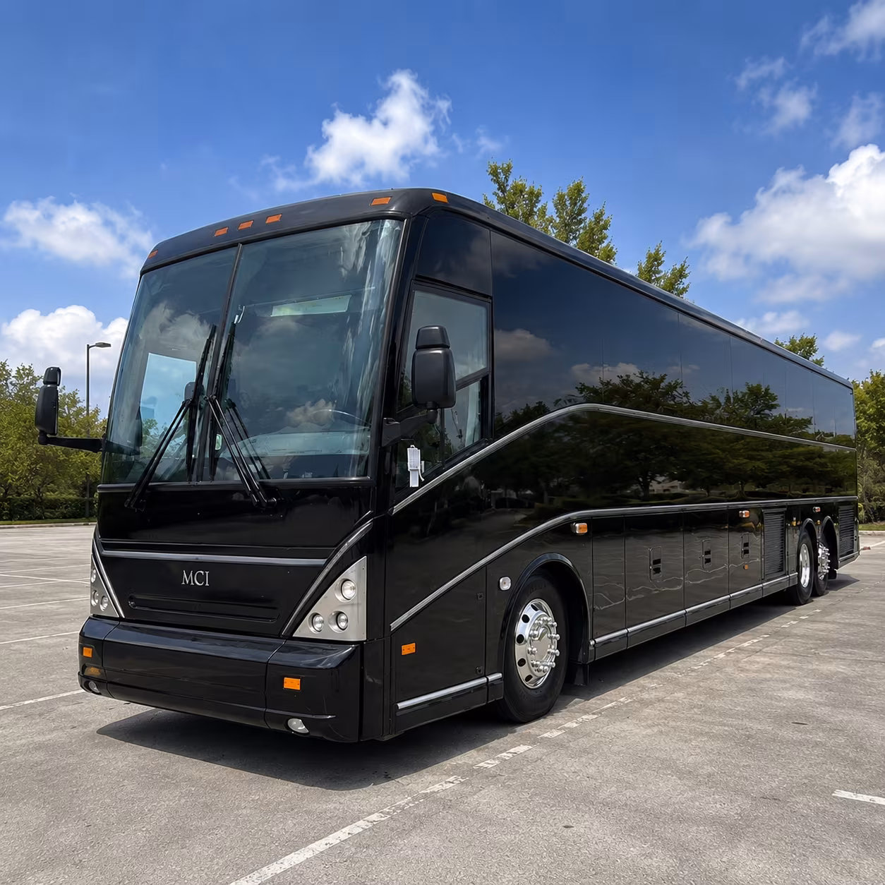 El Paso Airport Shuttle & Transportation party bus exterior