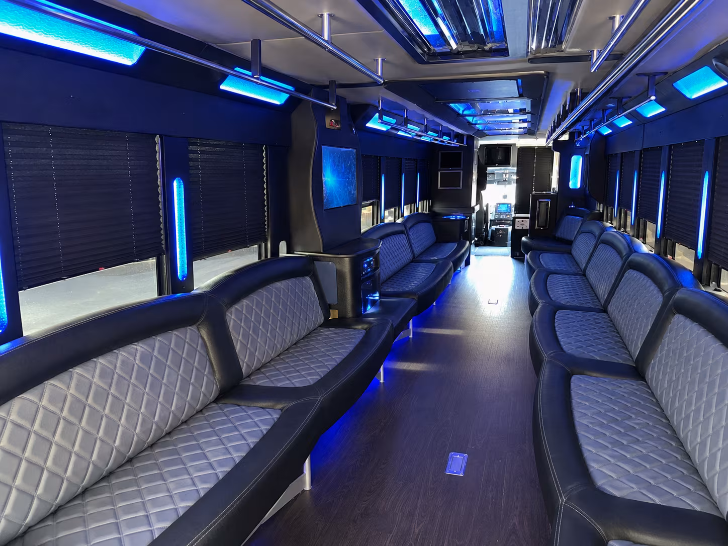 El Paso Bachelor & Bachelorette Transportation party bus exterior