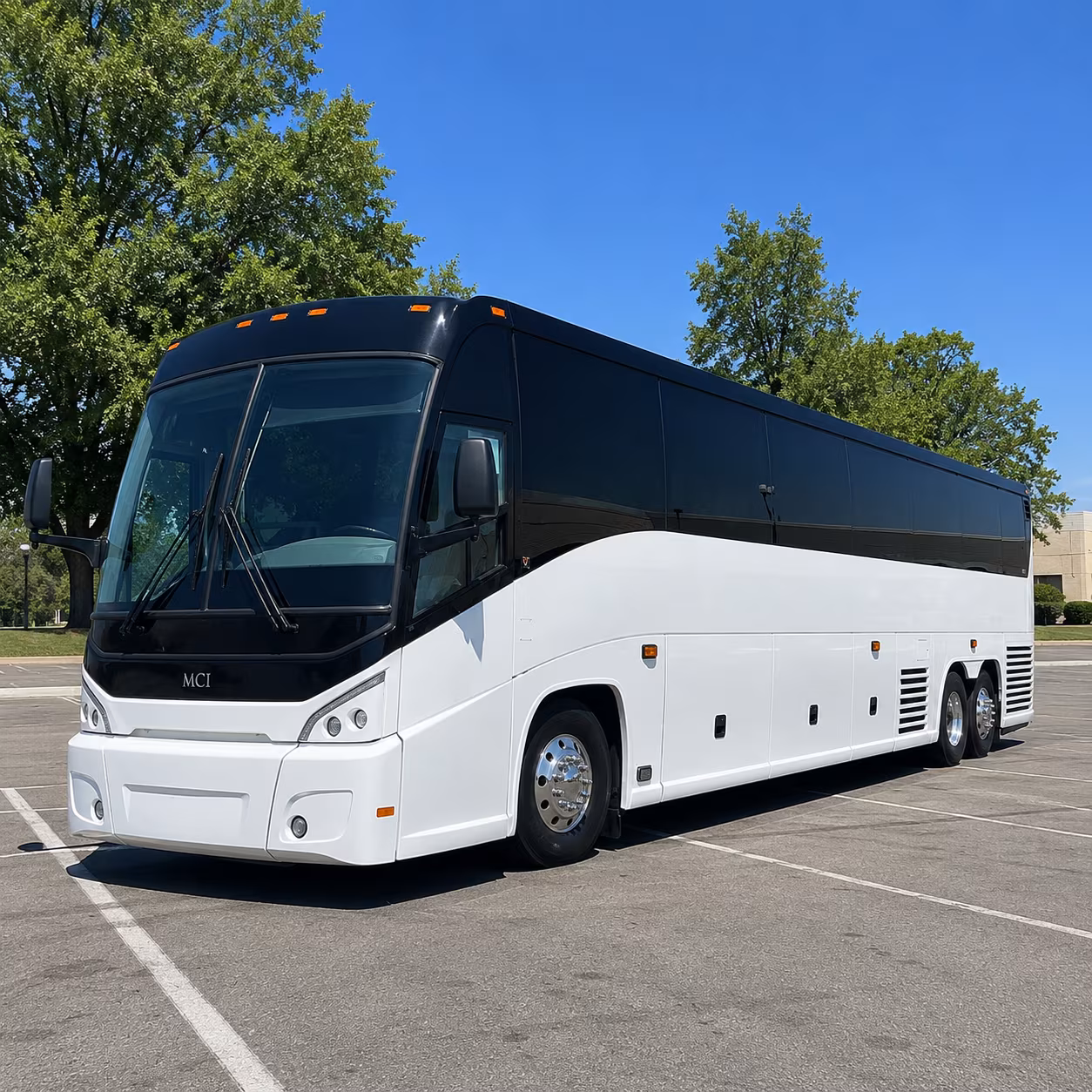 El Paso Corporate Transportation party bus exterior