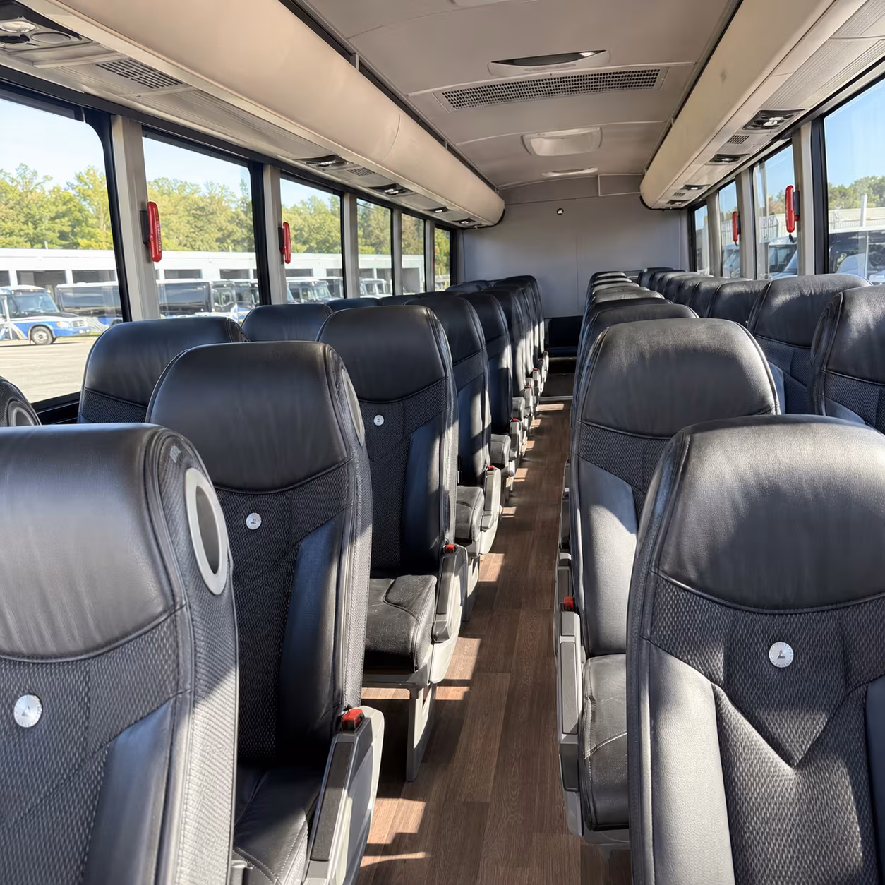El Paso Corporate Transportation party bus exterior
