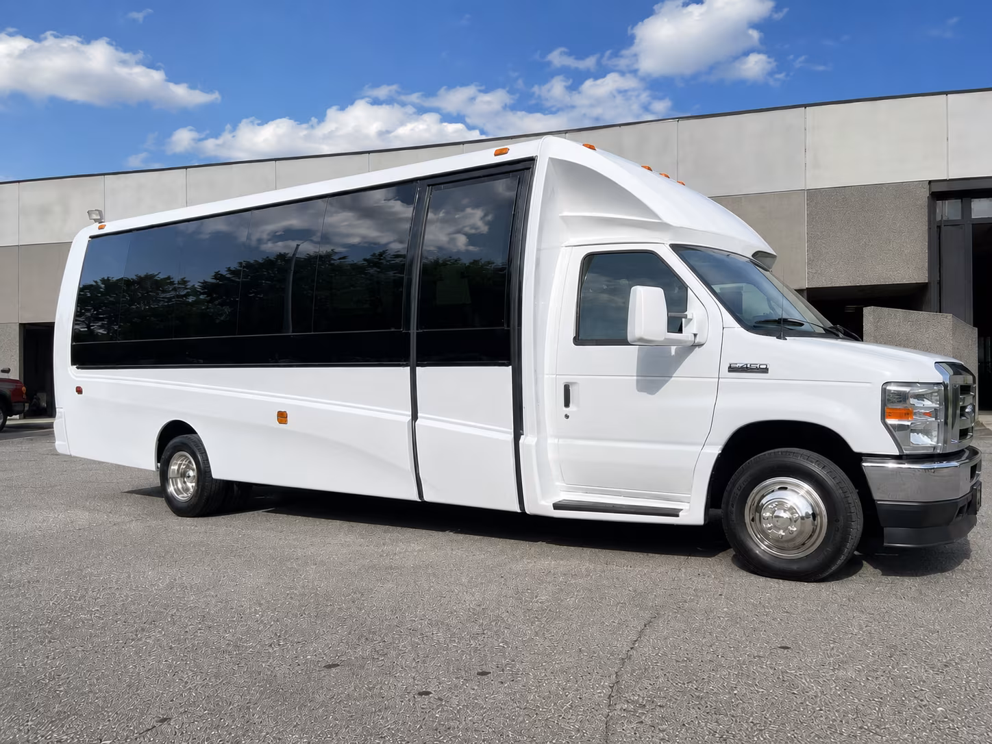 El Paso Corporate Transportation party bus exterior