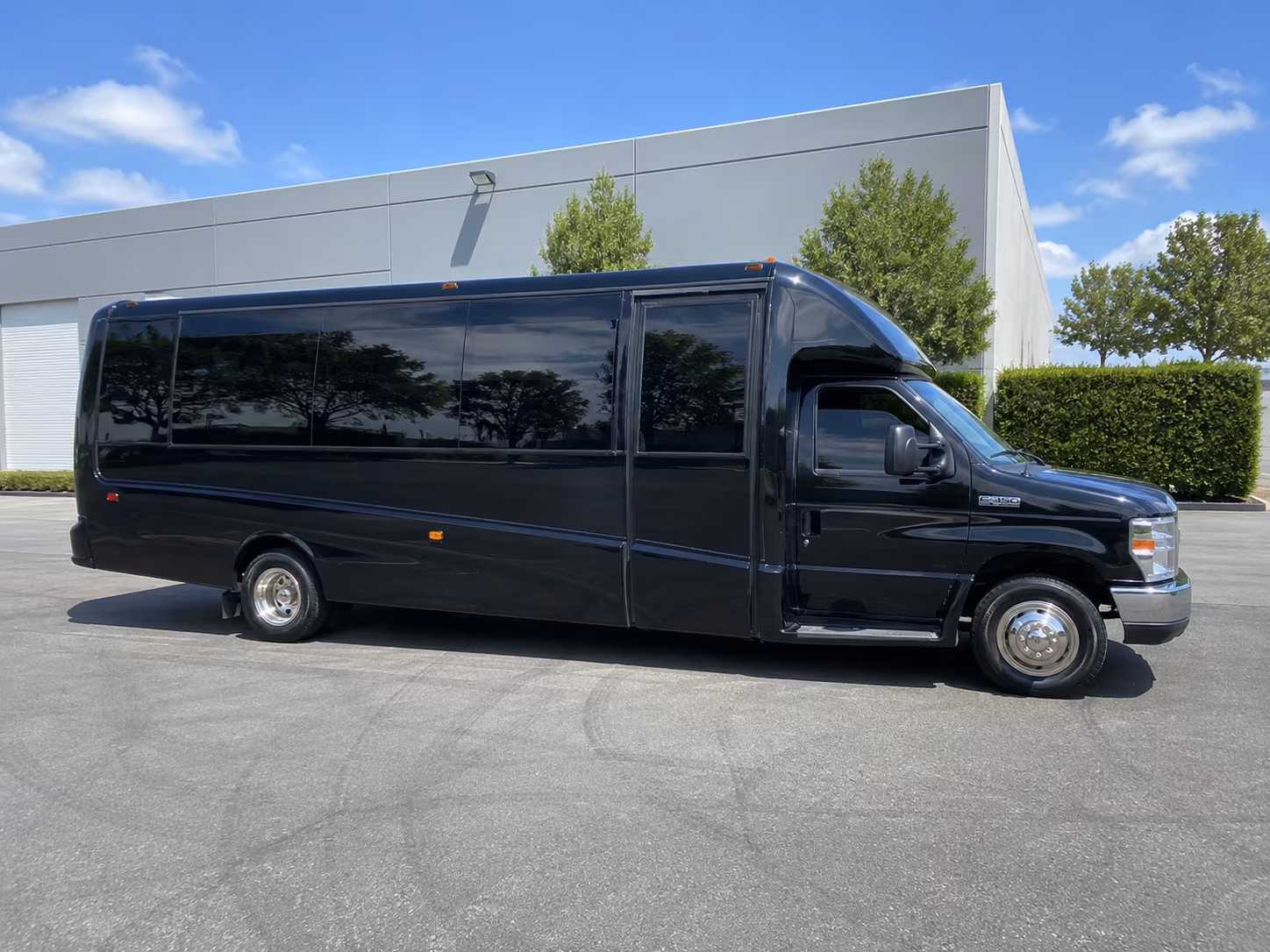El Paso Private Event Transportation party bus interior