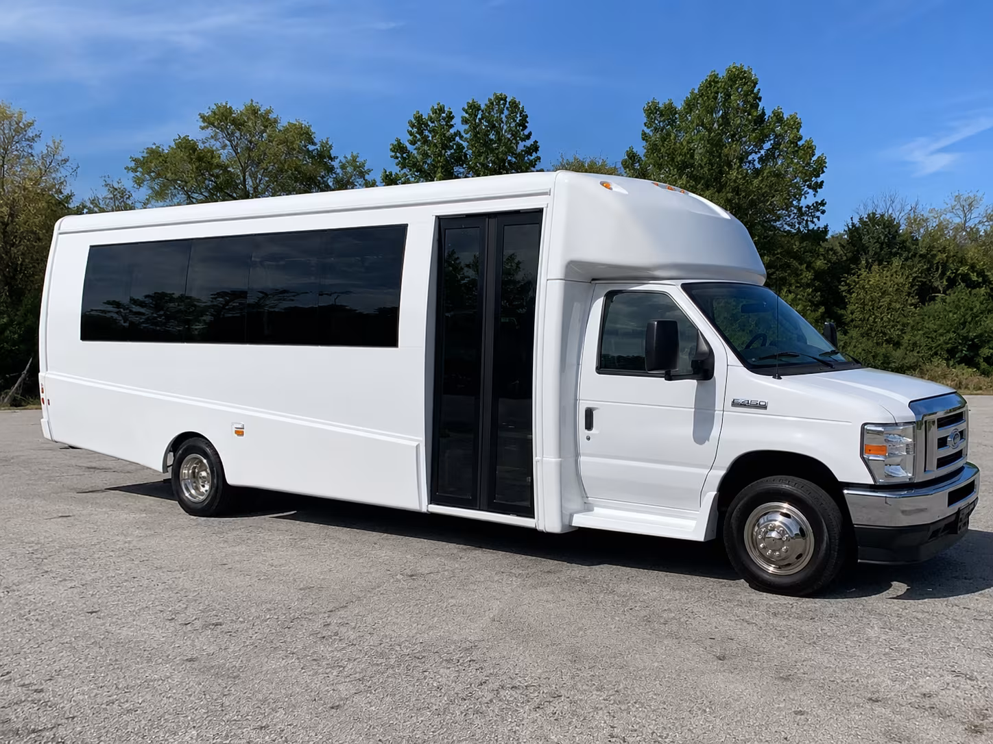El Paso Prom & Homecoming Transportation party bus exterior