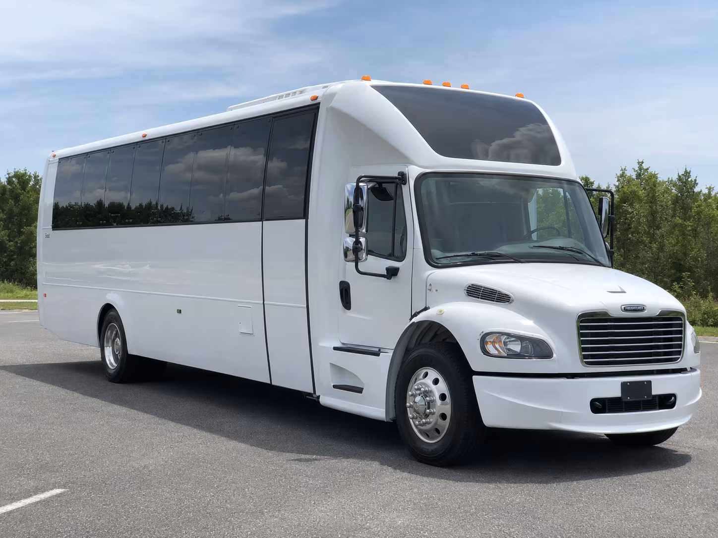 El Paso Prom & Homecoming Transportation party bus exterior