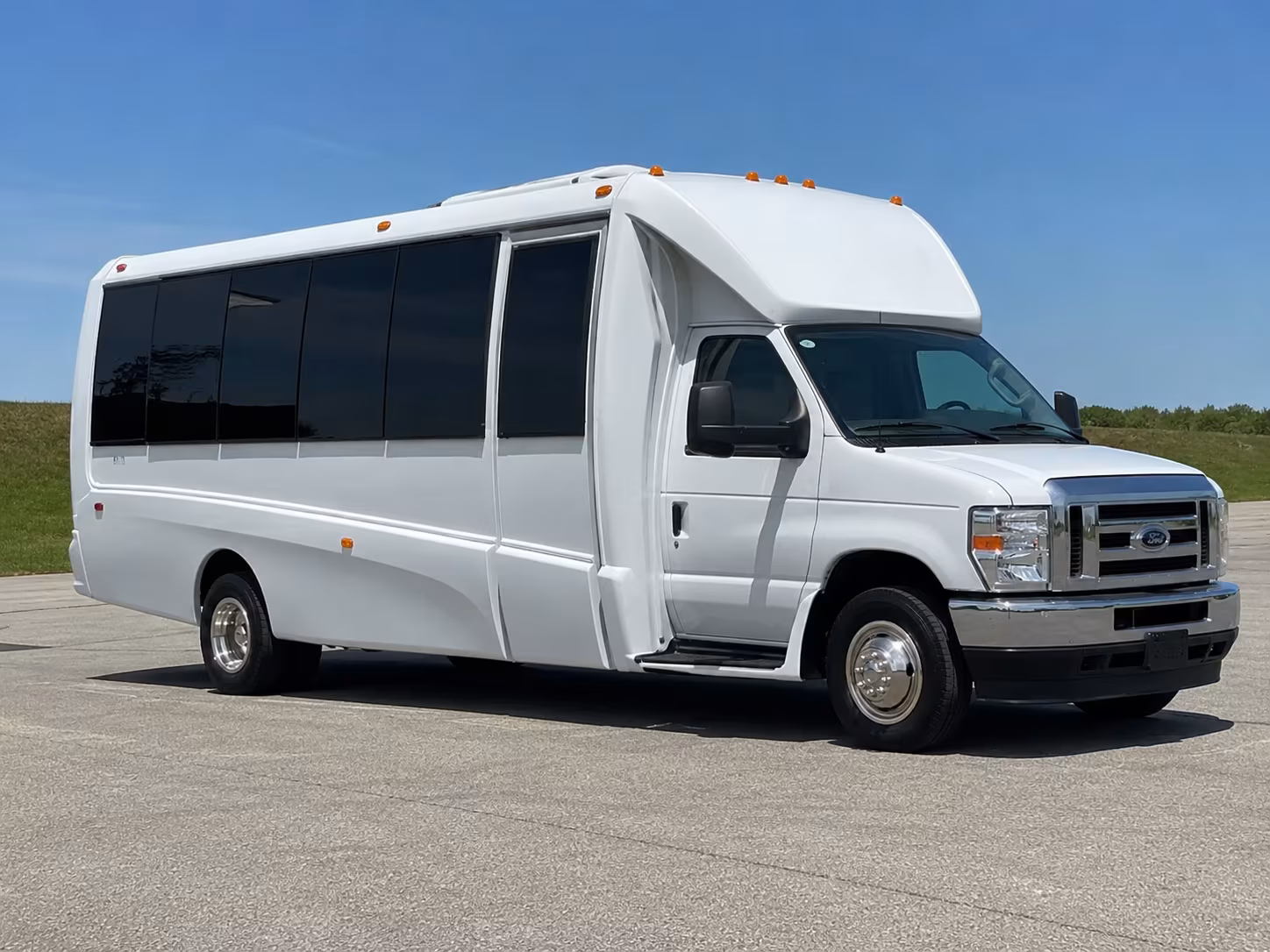 El Paso Sporting Event Transportation party bus exterior