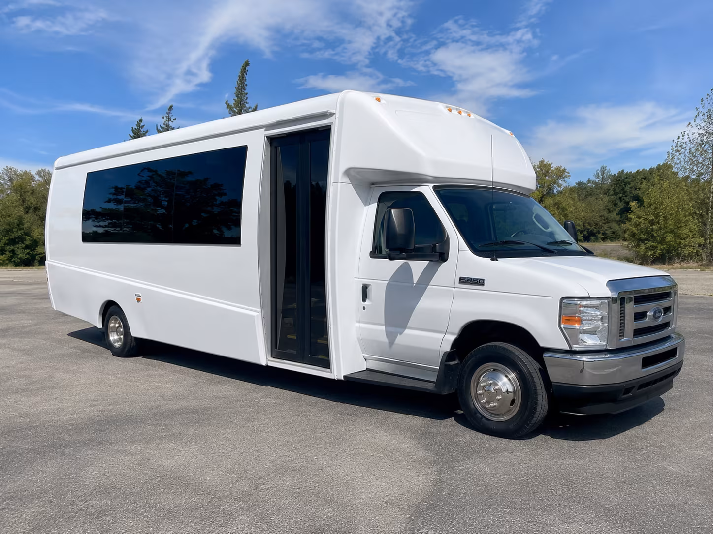 El Paso Sporting Event Transportation party bus interior
