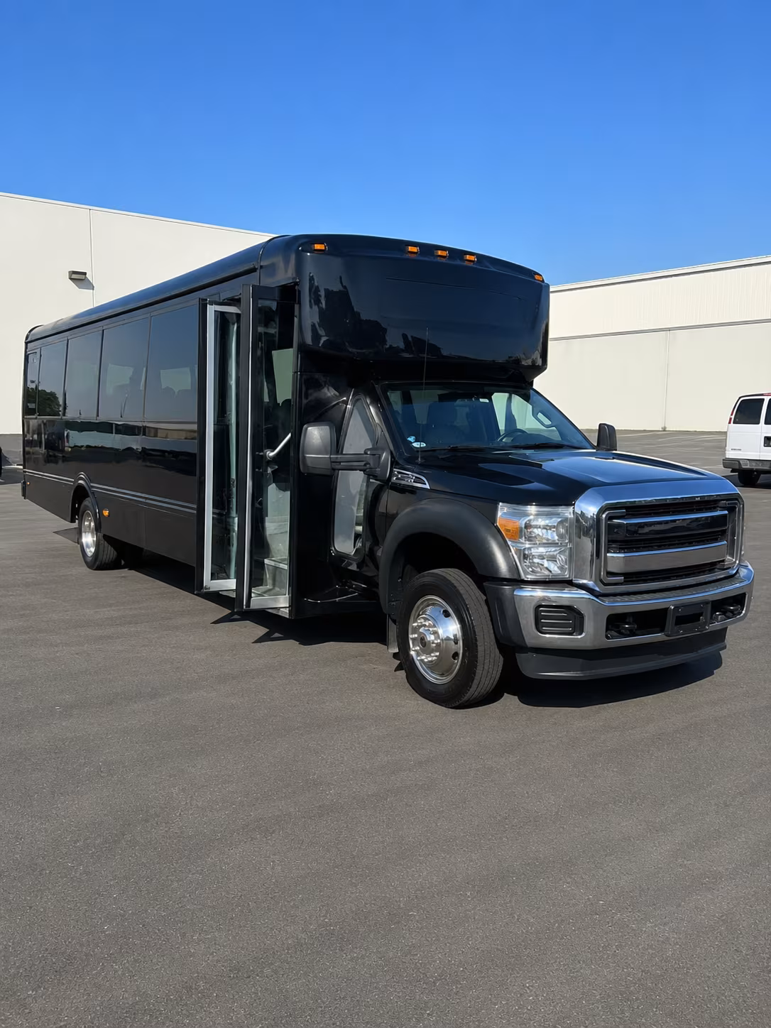 El Paso Wedding Transportation party bus exterior