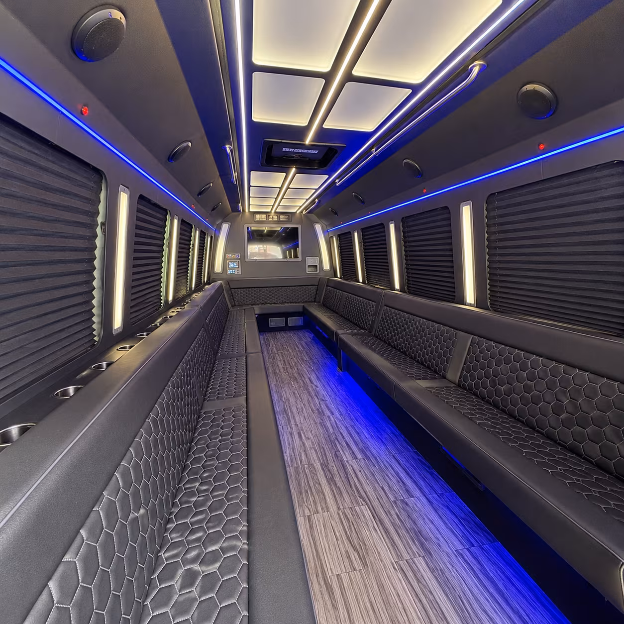 El Paso Winery Tour & Pub Crawl Transportation onboard seating